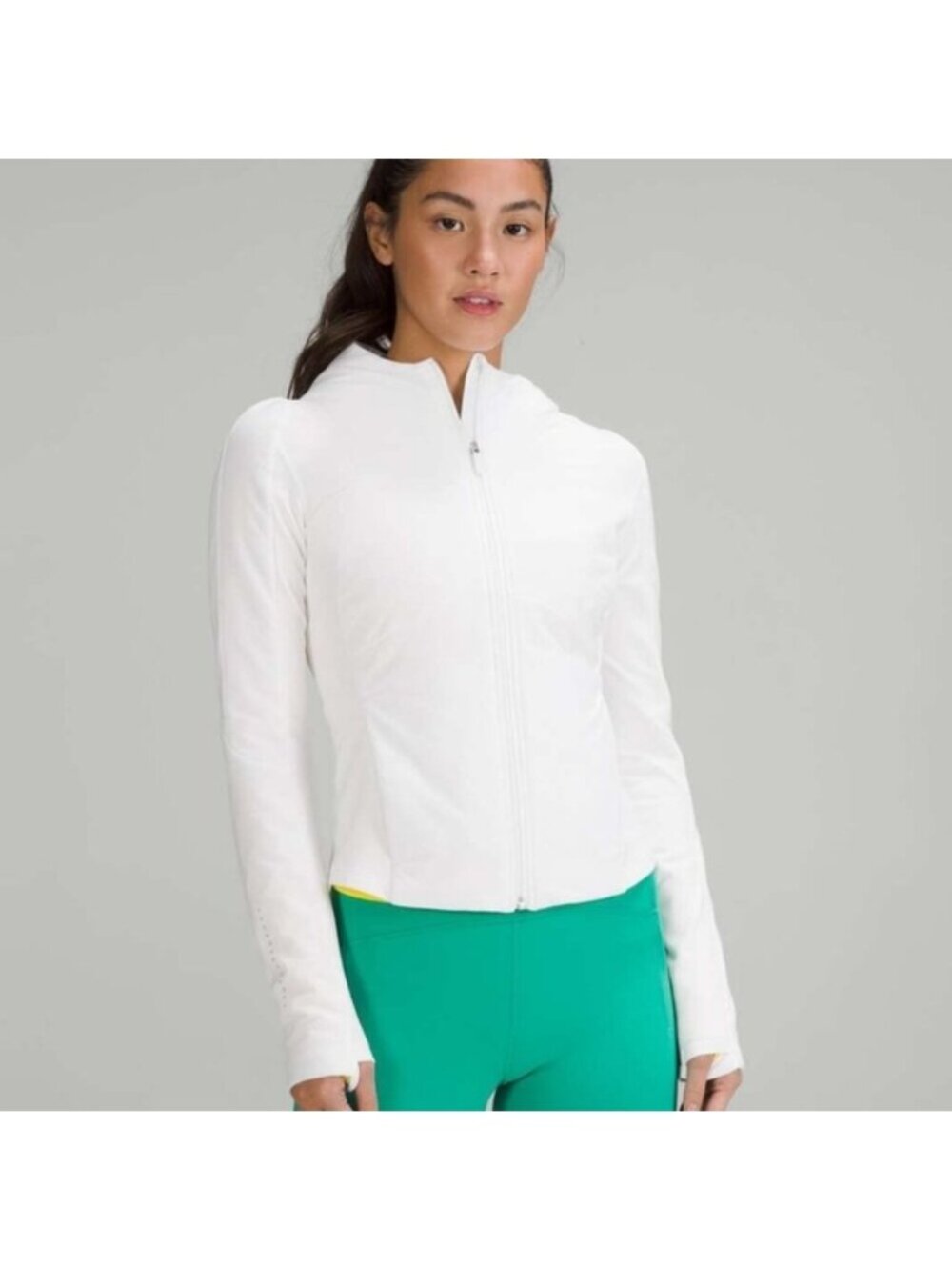 Lululemon Push Your Pace Jacket White